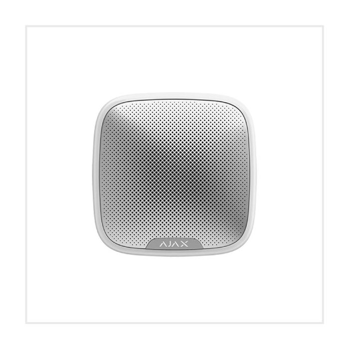 Ajax Street Siren (White), 22900.07.WH1