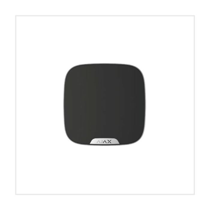 Ajax Brandplate for StreetSiren DoubleDeck black EU (SINGLE), 39278.63.BL-SINGLE