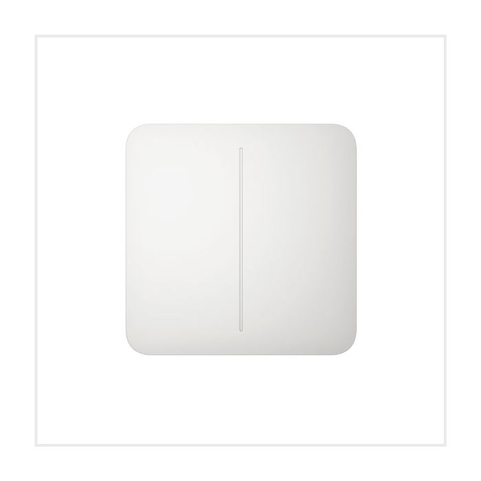 Ajax SoloButton (2-gang) 55, 45120.144.WH