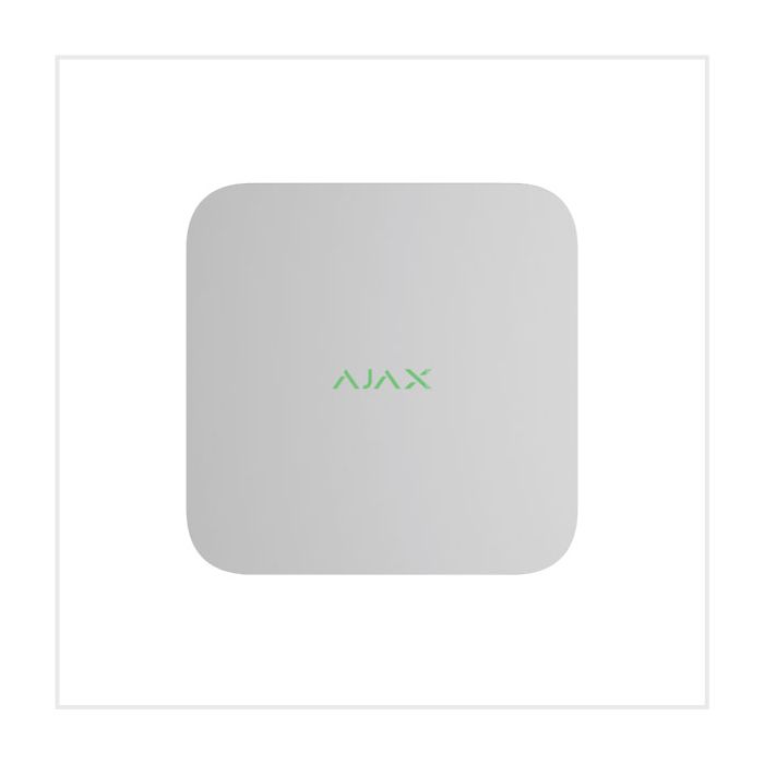 Ajax 16 Channel NVR (8EU) Plug Type G, 77610.122.WH