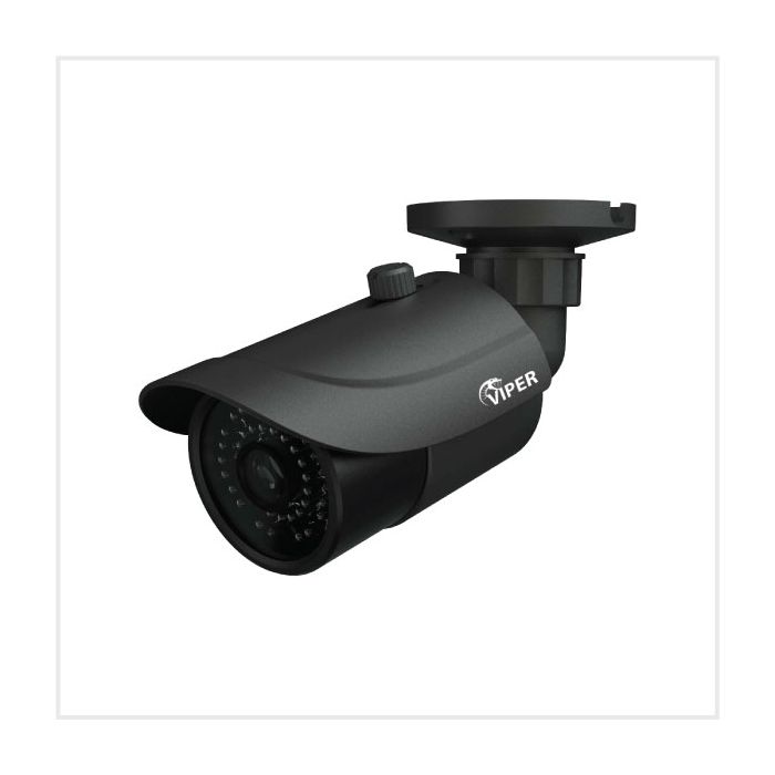 4K/8MP Viper IP Fixed Lens Bullet Camera with Audio (White), BULLETVIP4K-FG-A