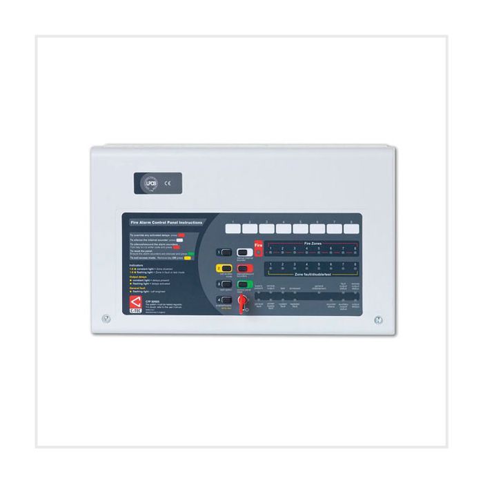 C-TEC 2 Zone Conventional Fire Panel (LPCB Approved), CFP702-4