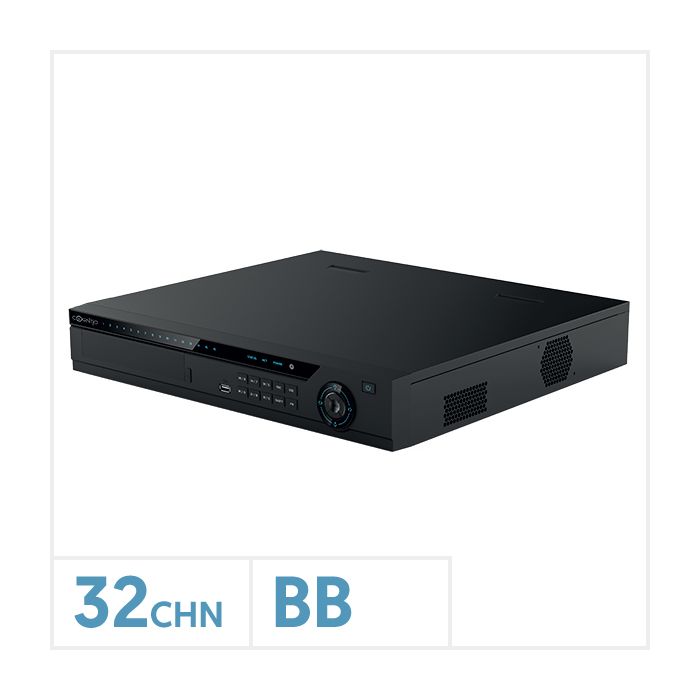 4K Cognitio 32 Channel 1.5U Lite NVR with No Storage, COG-NVR-4K-4N-32BB