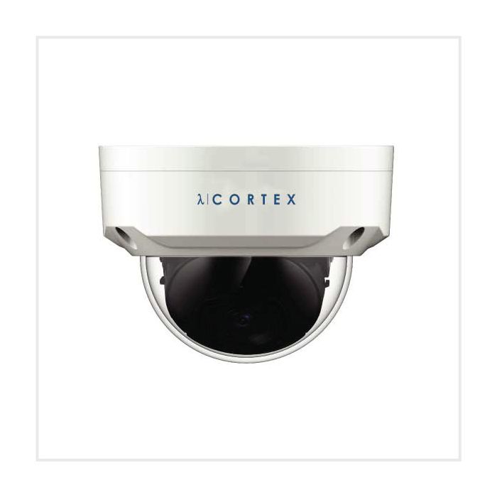 λ | Cortex 5MP Lite AI IR Network Dome Camera (White), CTX-5MP-IPC-VAN-FW λ | Cortex 5MP Lite AI IR Network Dome Camera (White), CTX-5MP-IPC-VAN-FW
