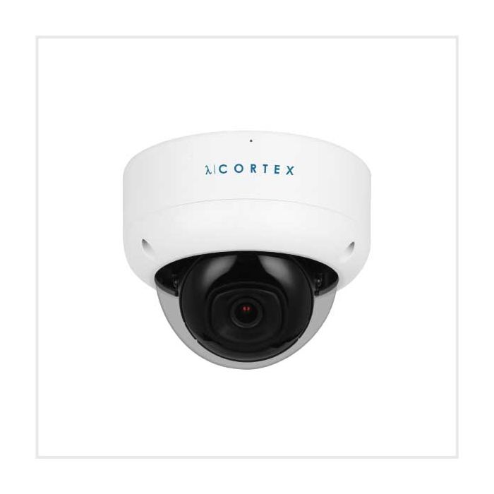 λ | Cortex 5MP AI Fixed IR Vandal Dome Camera, CTX-5MP-IPC-VAN3-FW-V2