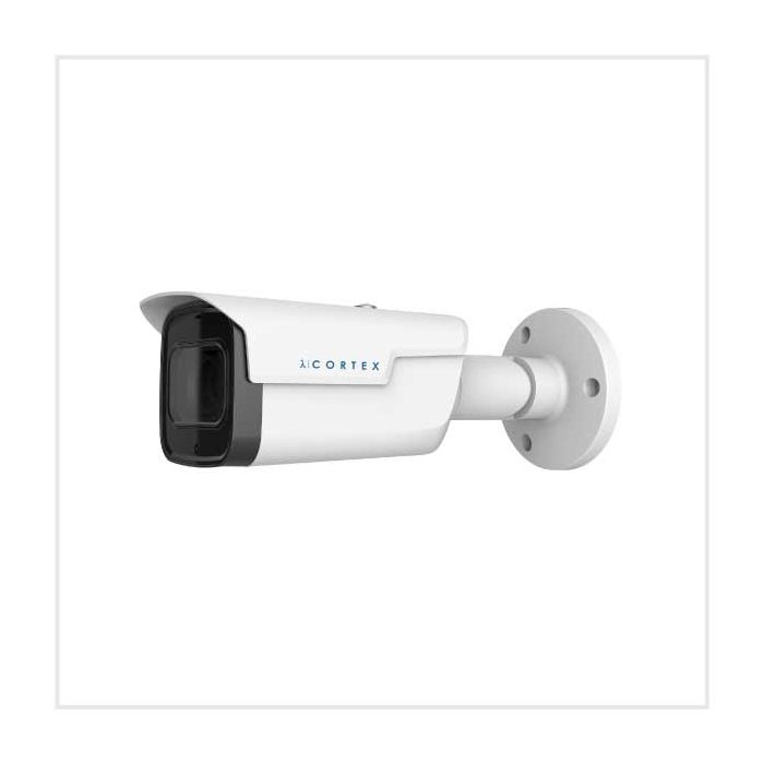 λ | Cortex 8MP SMD IR Motorised IP Bullet Camera (White), CTX-8MP-IPC-BUL3-MW