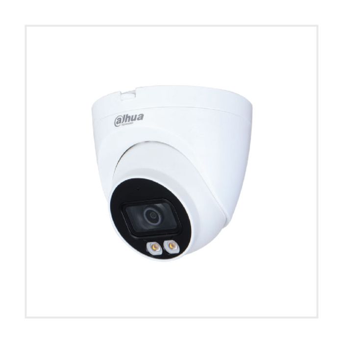 Dahua 4MP Lite Full-colour Fixed-focal Network Camera, PAL, DH-IPC-HDW2439TP-AS-LED-0280B-S2