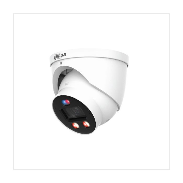 6MP Smart Dual-Light Active Deterrence WizSense Fixed-Focal Network Camera, DH-IPC-HDW3649HP-AS-PV-0280B-PRO