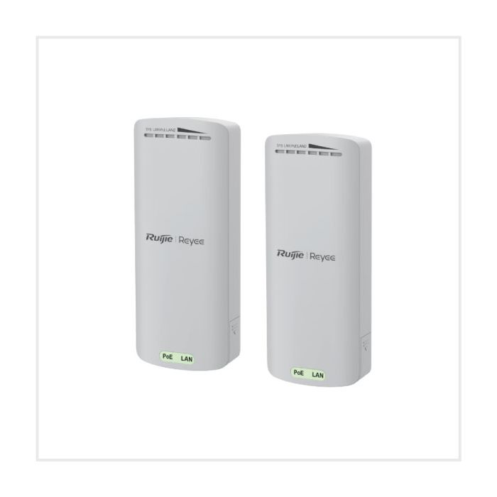 Reyee 2.4GHz Dual-stream 500m Wireless Bridge, RG-EST100-E