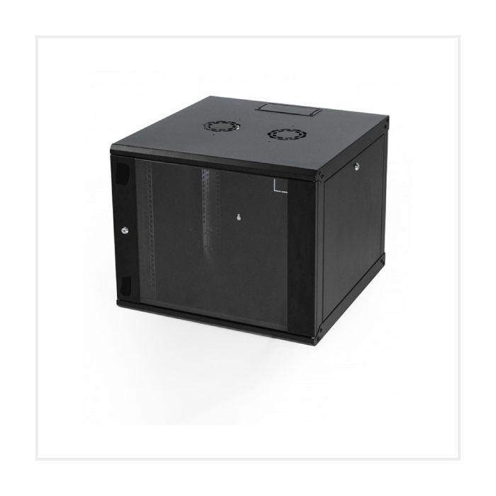 Connectix RackyRax Wall Mounting Cabinet 6U c/w Inset Glass Door, RR-W5-6-G Connectix RackyRax Wall Mounting Cabinet 6U c/w Inset Glass Door, RR-W5-6-G