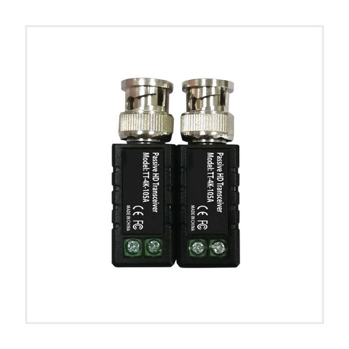 4K HD Video Balun - Pack of 2, TT-4K-105A