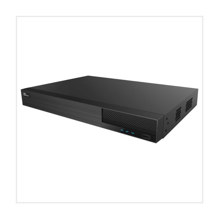 Viper 4K 16CH Hybrid AI DVR, VIPER-4K2-AI-16BB