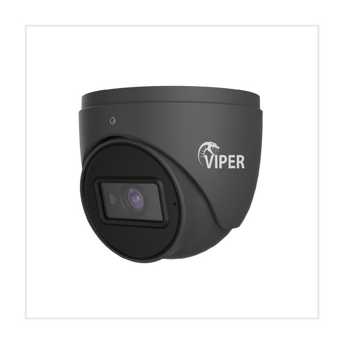 2MP Viper Network IR Fixed Lens Waterproof Turret Camera (Grey), TURVIPS3-2-FG-A