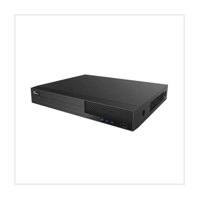 Viper 4 Channel PoE NVR, VIPER-NVR-4K2-4BB