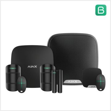 Ajax Hub Kit 1 House with Key Fobs (Black), 23309.43.BL1