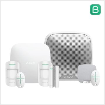 Ajax Hub Kit 1 House with Key Fobs (White), 23310.43.WH1