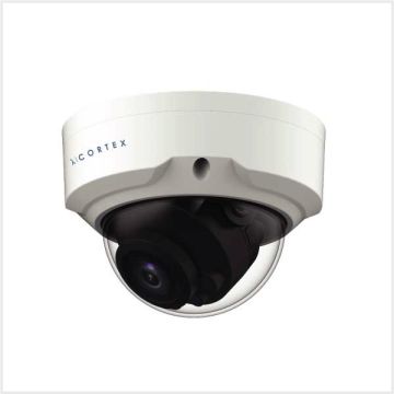 λ | Cortex 8MP SMD IR Motorised Vandal Dome Camera (White), CTX-8MP-IPC-VAN3-MW