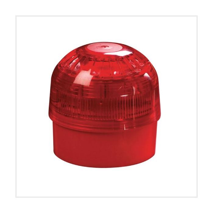 Apollo XP95 Open-Area Sounder VID - Red Body (Red Flash) - Isolating main product photo