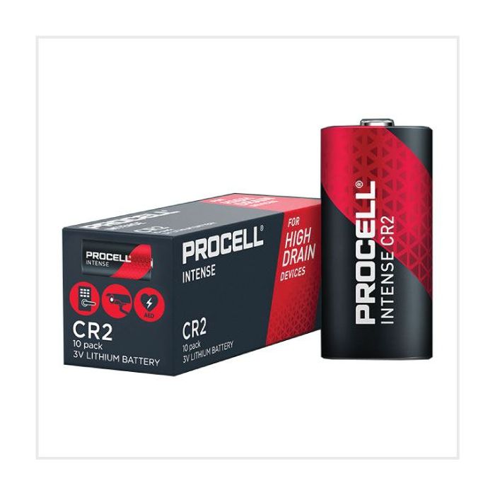 Procell Intense CR2 Battery, Pack of 10 main product photo