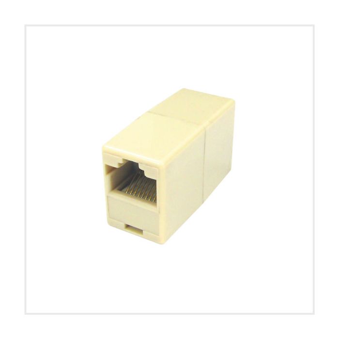 RJ45 to RJ45 Coupler, Straight Wired main product photo