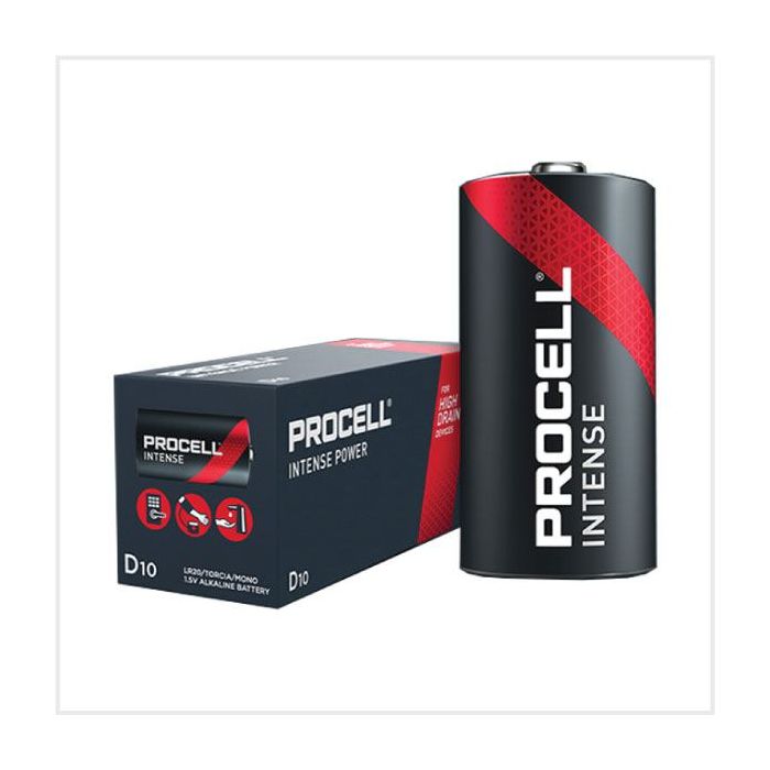 Procell Intense D Battery, Pack of 10 main product photo