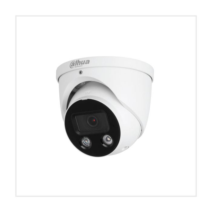 Dahua 8 MP Smart Dual Light Active Deterrence Fixed-focal WizSense Network Camera main product photo