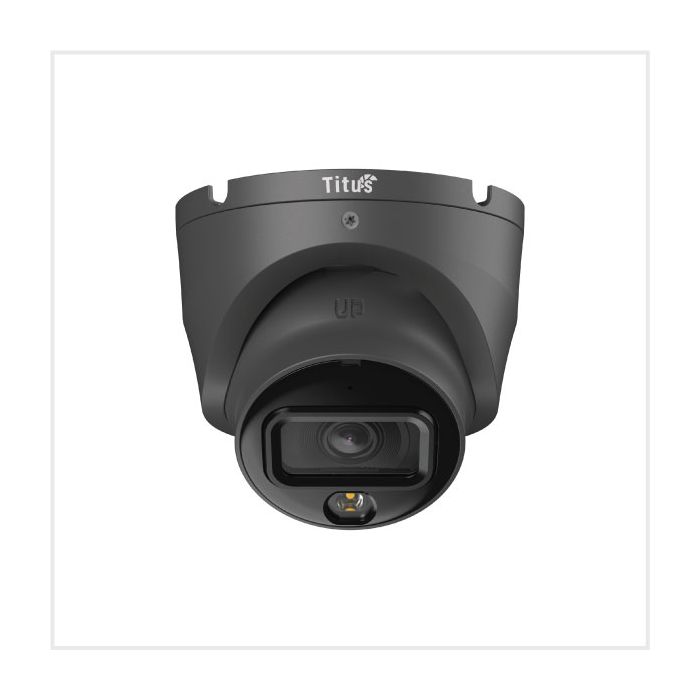 Titus 5MP Smart Dual Light HDCVI Fixed-focal Camera main product photo
