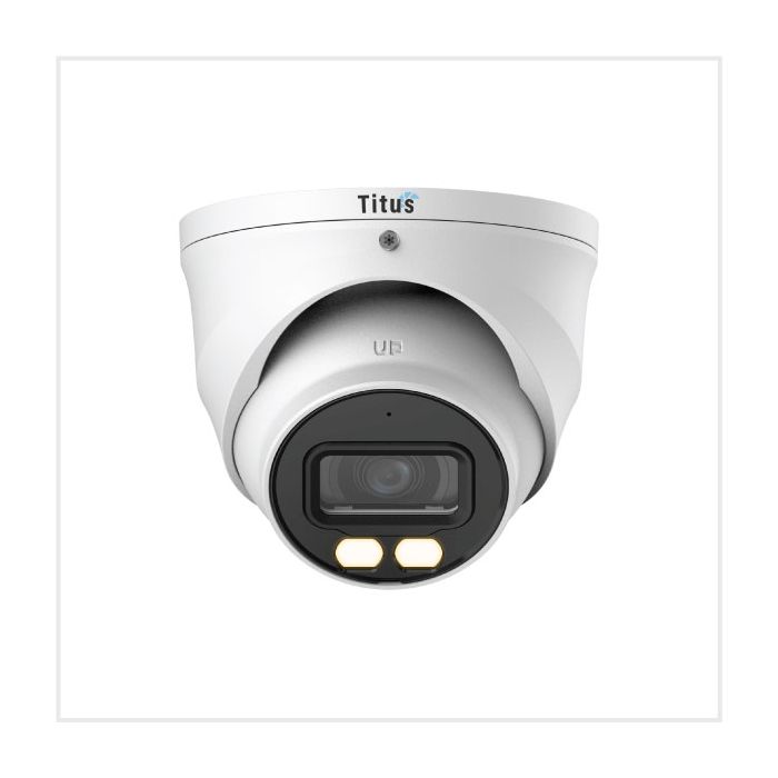 Titus 4K Smart Dual Light HDCVI Fixed-focal Camera main product photo
