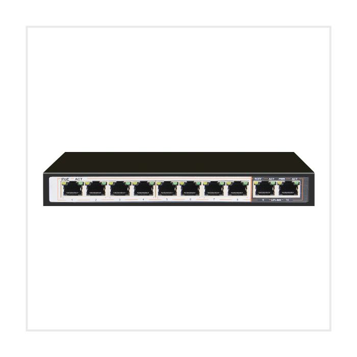 Titus 10-Port Fast PoE Switch main product photo