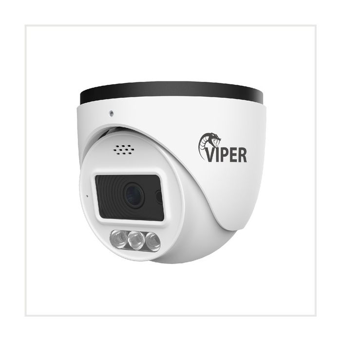 4MP Dual Illumination AI Turret Network Camera main product photo