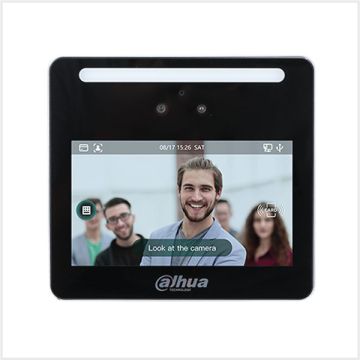Dahua Single Door One-way IC Card, Password, QR Code, Face Recognition Time & Attendance, DHI-ASA3213G-MW