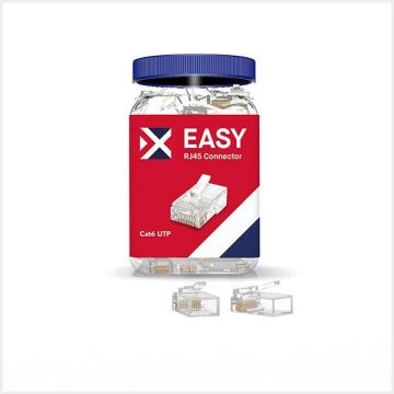 Connectix Easy RJ45 Connectors Cat6 UTP, EZ-C6-UTP