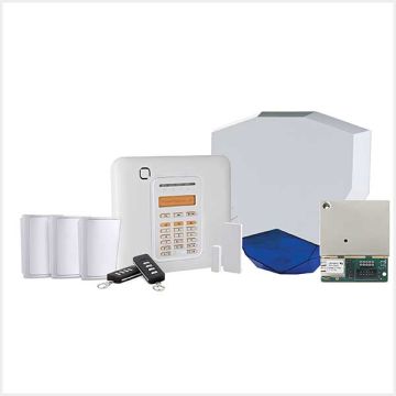 Visonic PowerMaster-10 (868) Pro Fit Kit with Hex Bell, PM10HEX3PIR-IP