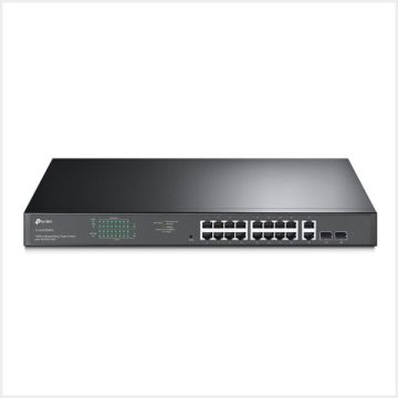 TP-Link 18 Port Gigabit Smart PoE Switch with 16 Port PoE +, TL-SG1218MPE